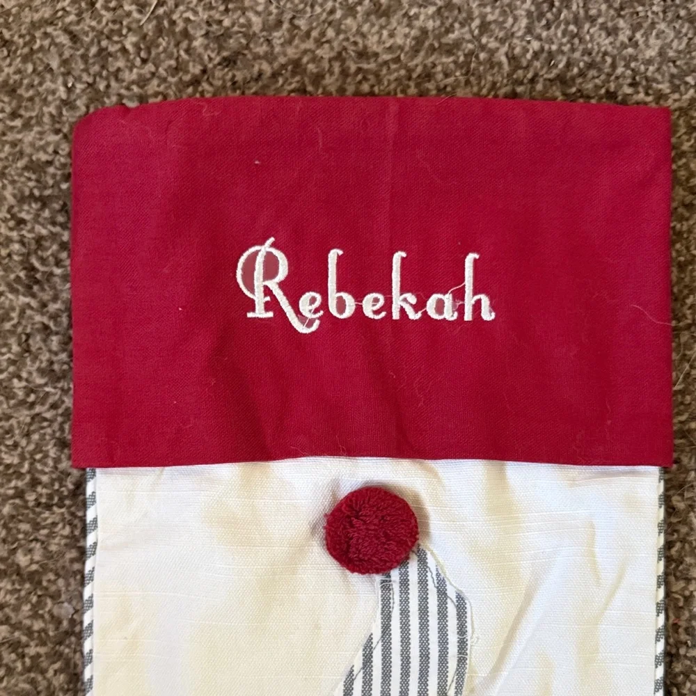 Pottery Barn Rebekah Stocking